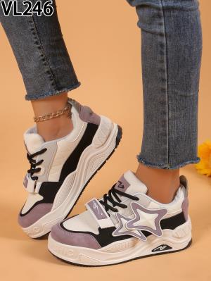 VL246 BEIGE/PURPLE