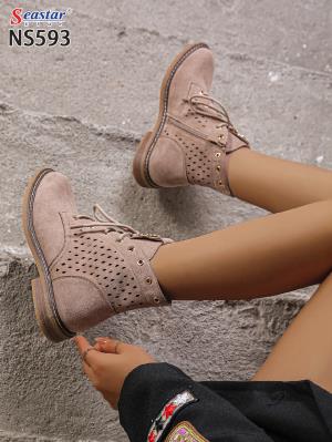 NS593 KHAKI真皮8pairs